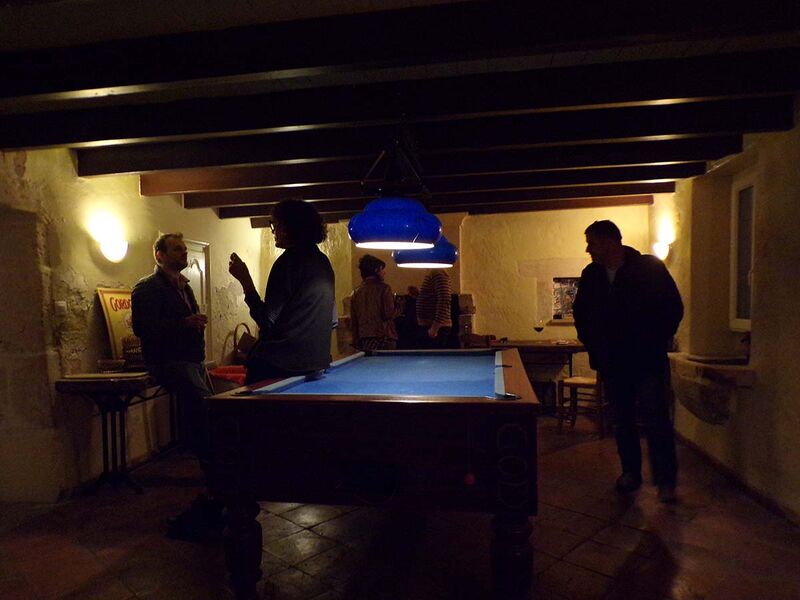 La salle de billard