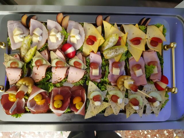 bunte Schnittchenvielfalt 