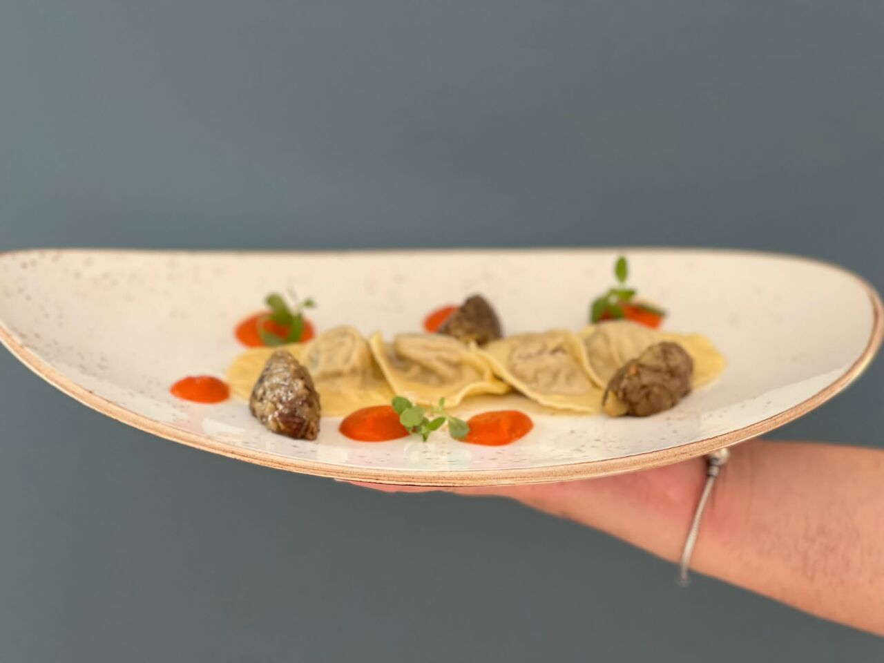 Ravioli di melanzana