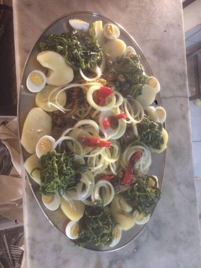 BACALHAU NA BRASA