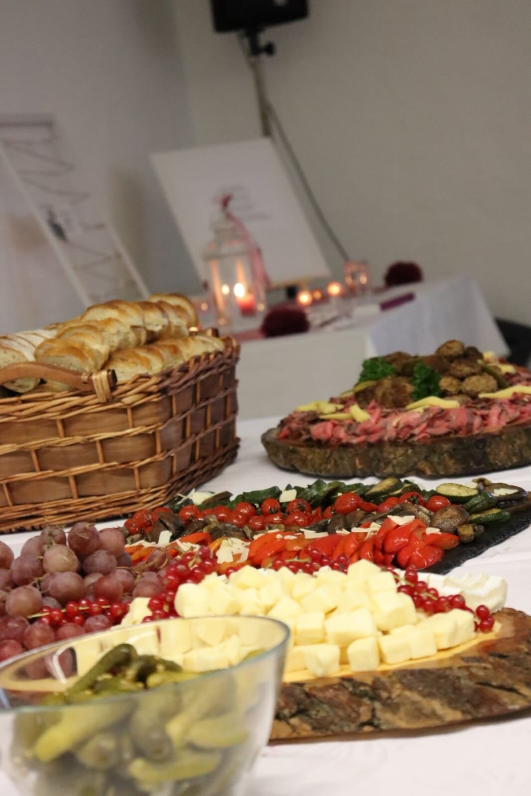 Kalte Platten anlässlich einer Hochzeit 