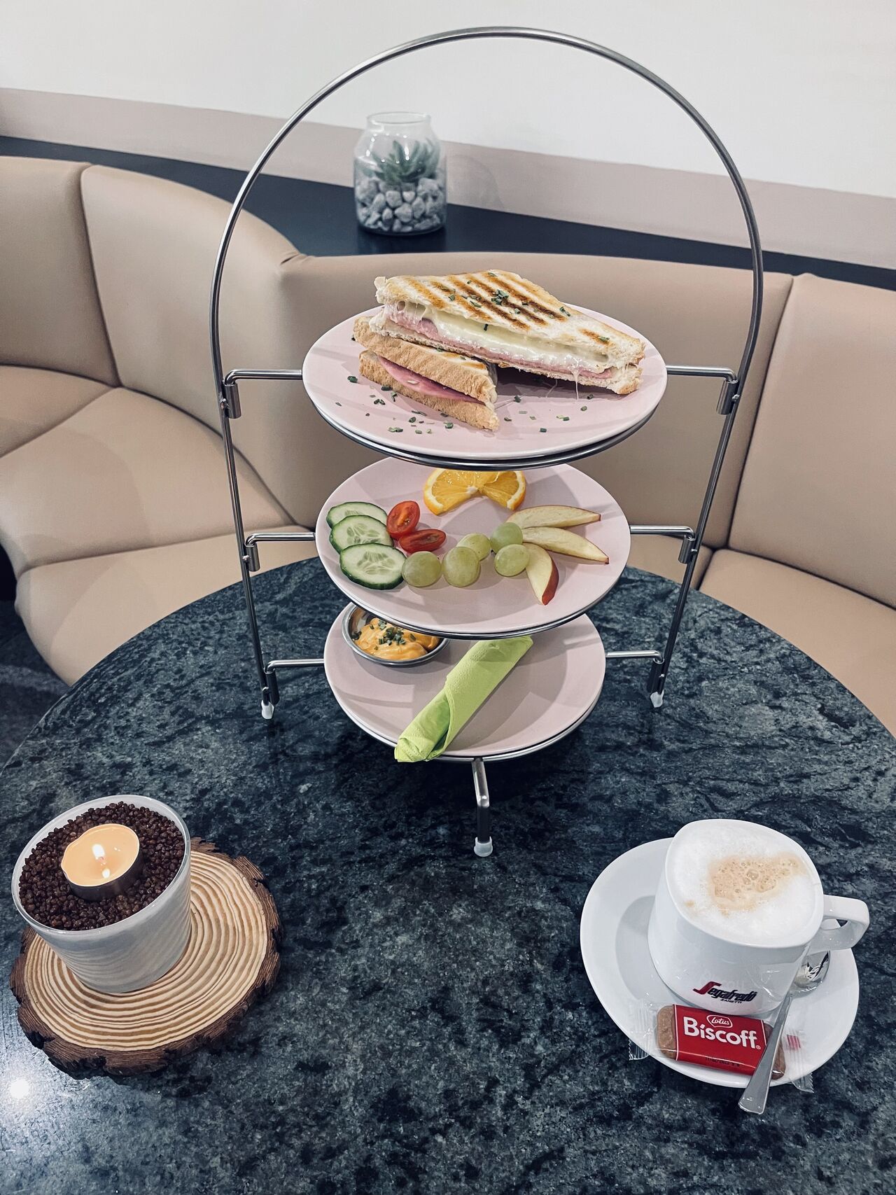 Toast auch mit Salami möglich