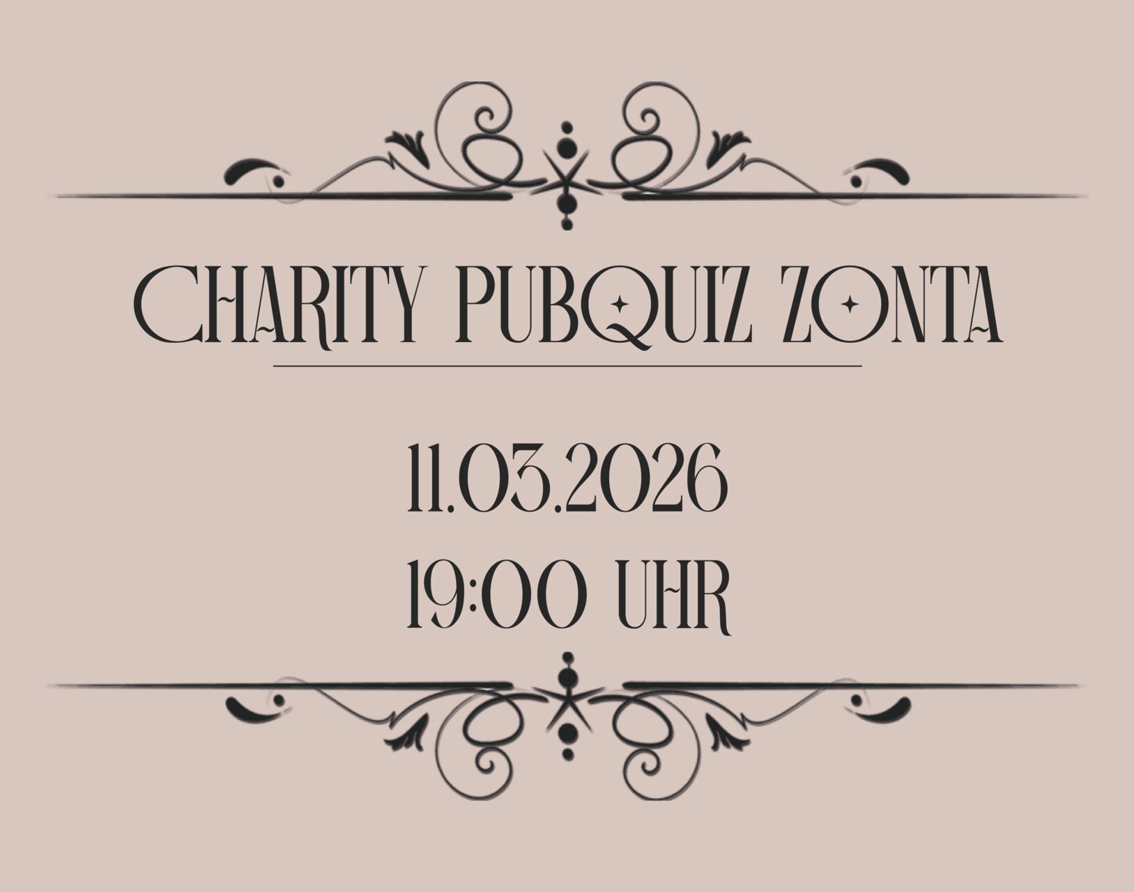 CHARITY PUBQUIZ ZONTA