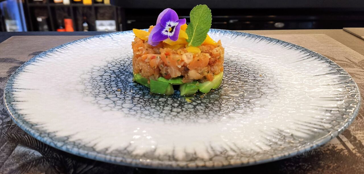 Tartare Saumon avocat maison 