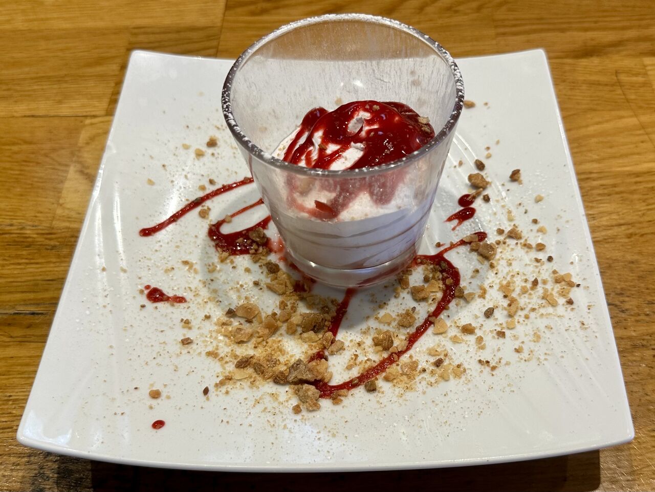 Mousse au fruits rouges 