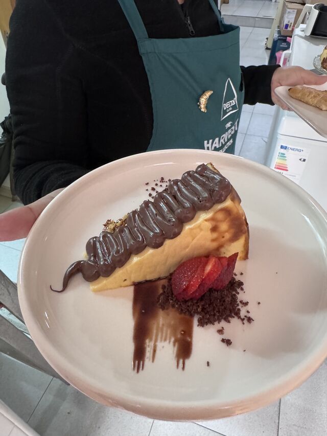 Basque CheeseCake con Toppings de Nutella