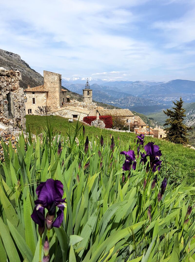 Vue du chemin de la chapelle