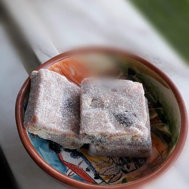 Palha Italiana com frutos vermelhos