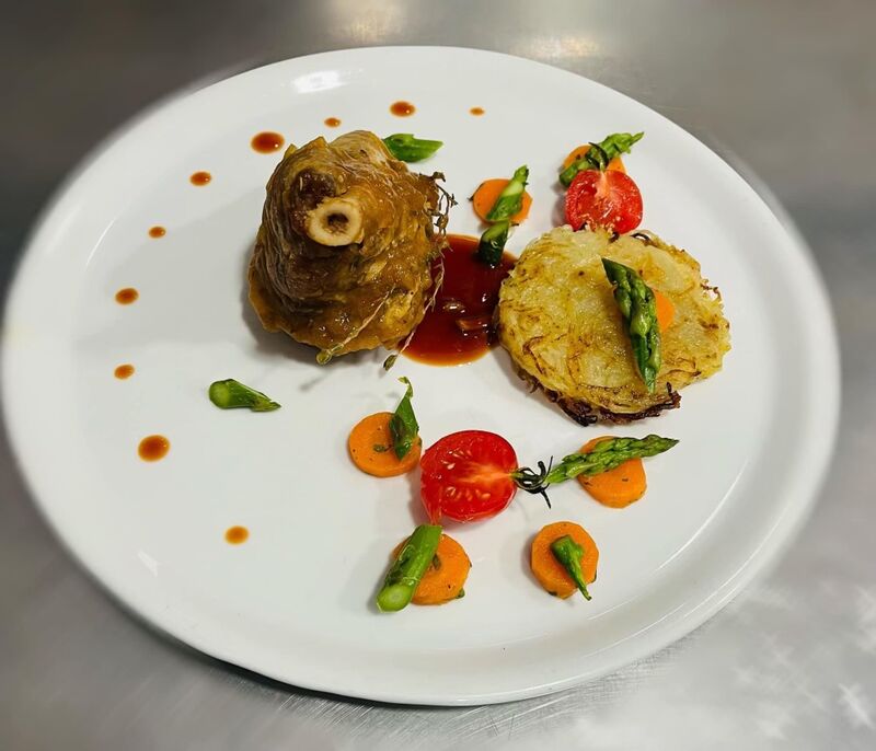 Souris d'agneau confite 