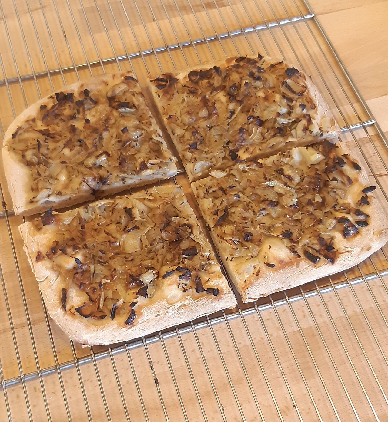 Pizza oignons