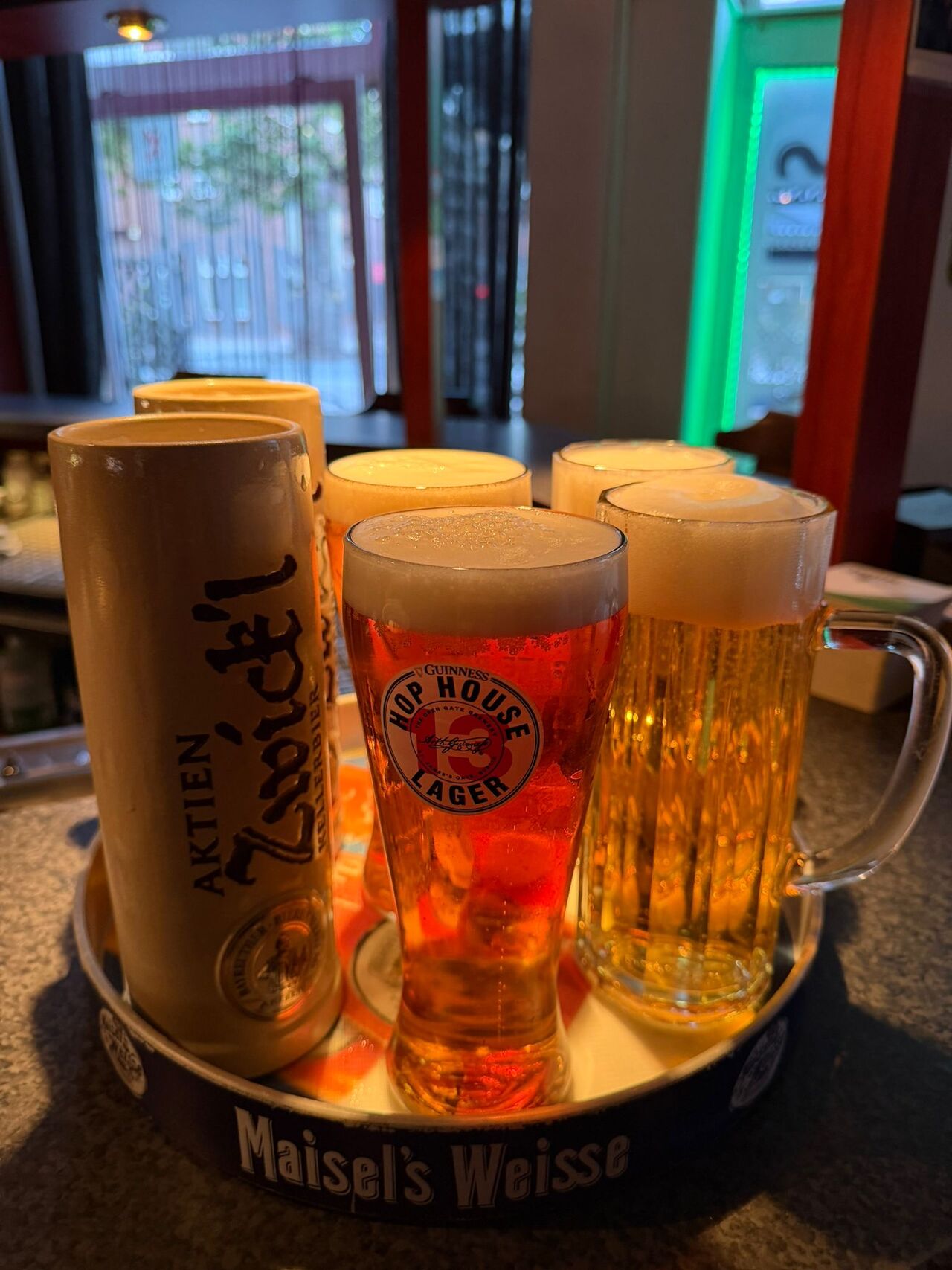 Gezapftes Bier