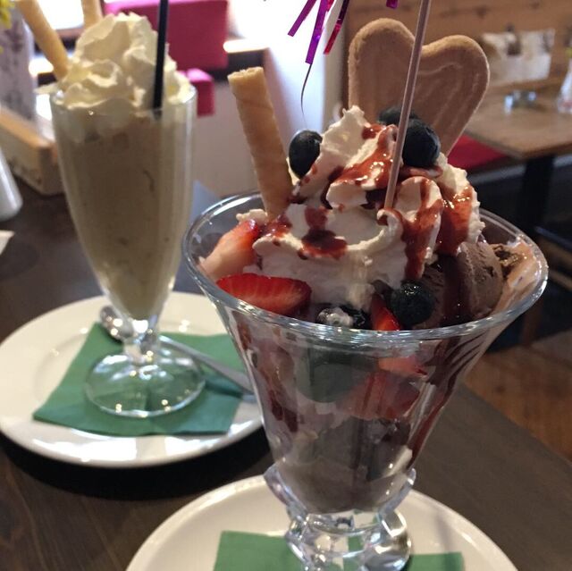 Unsere leckeren Eisbecher 