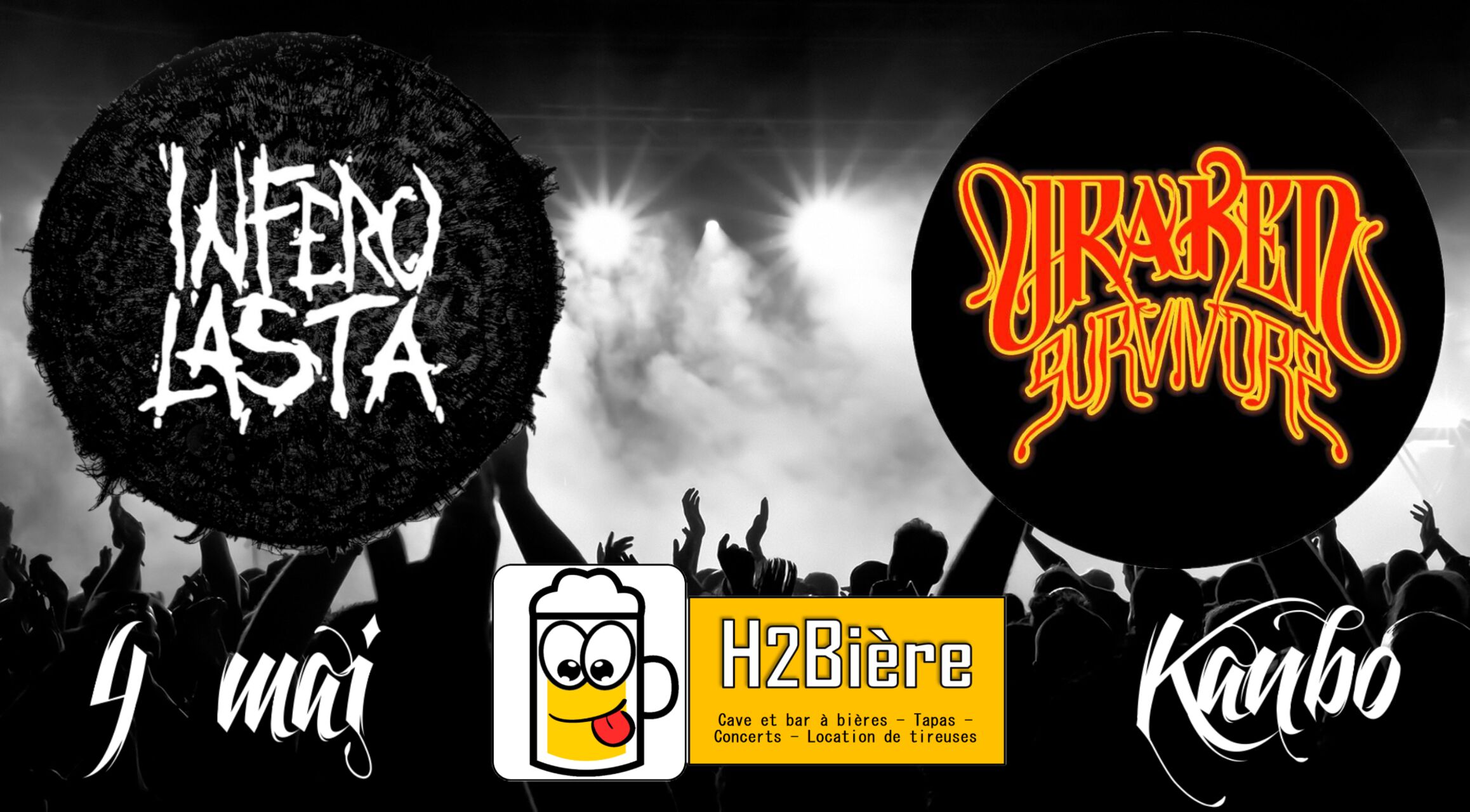 04/05/24 - 18h : Infero Lasta + Uraken Survivors