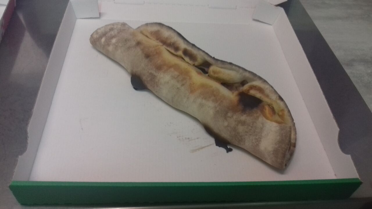 Pizza Rotolo (c'est une pizza roulée)