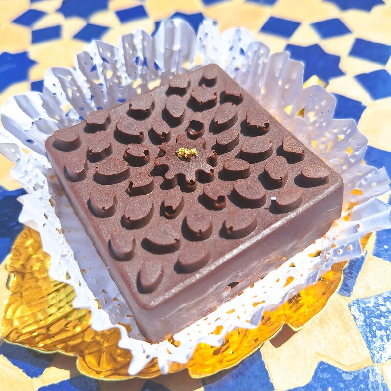 Carré Dubaï Noir 70%