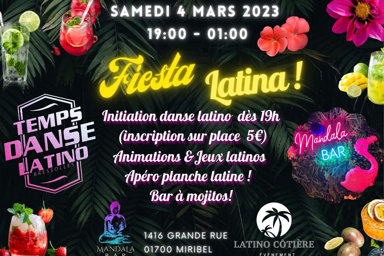 🍸☀️🍹🔥FIESTA LATINA 🎊🎉💃🏻