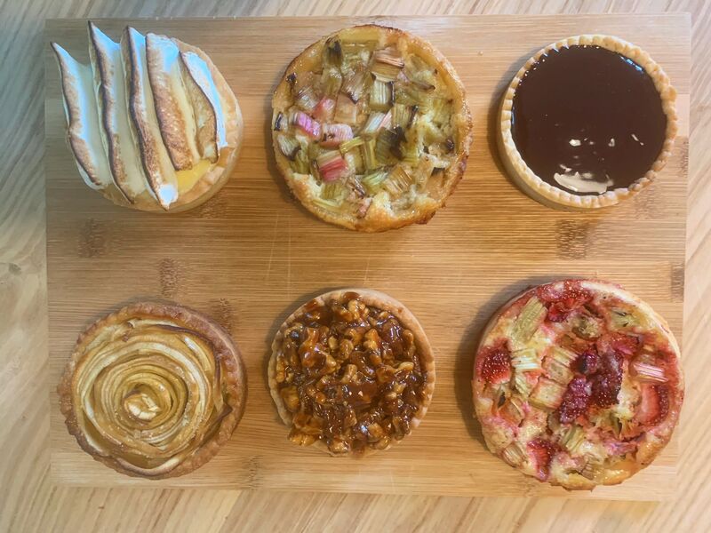 Les Tartelettes
au choix la pièce 4€

