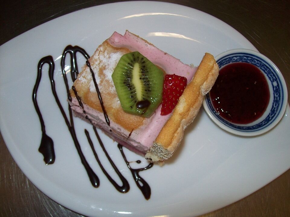 Bavarois framboise