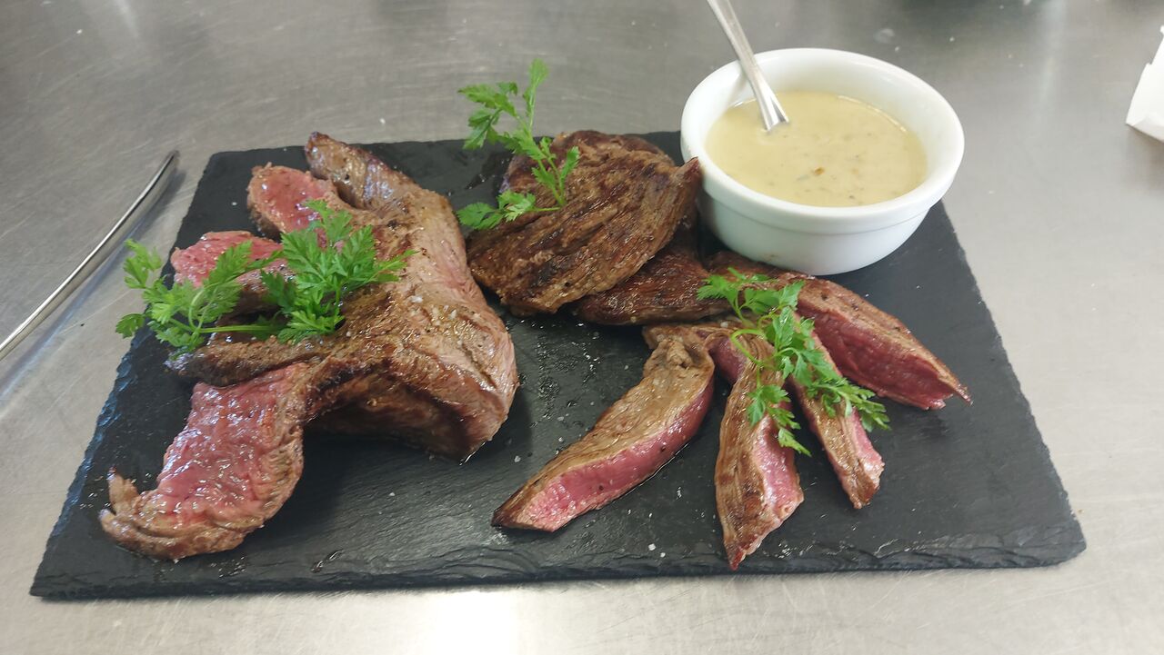 poire de boeuf et merlan à partager