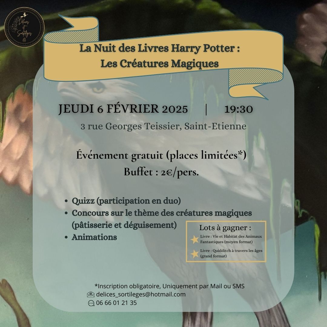 NUIT DES LIVRES HARRY POTTER