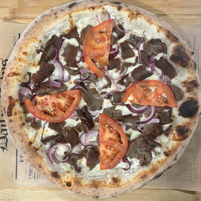 Kebab pizza (32cm)