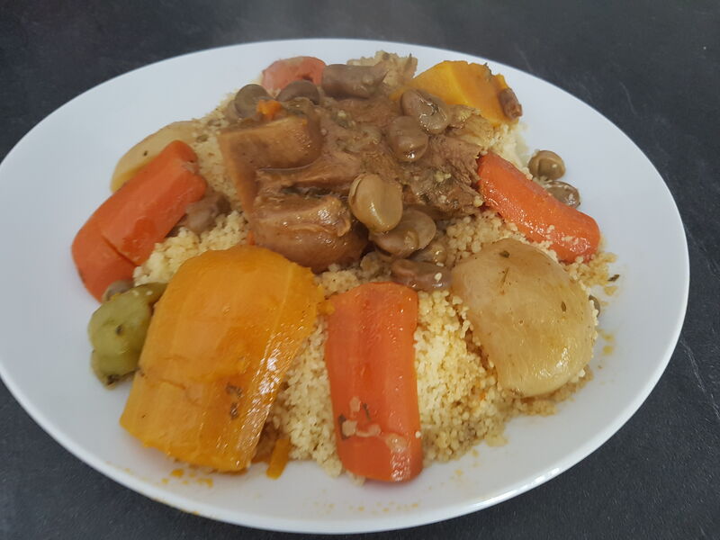 Couscous agneau