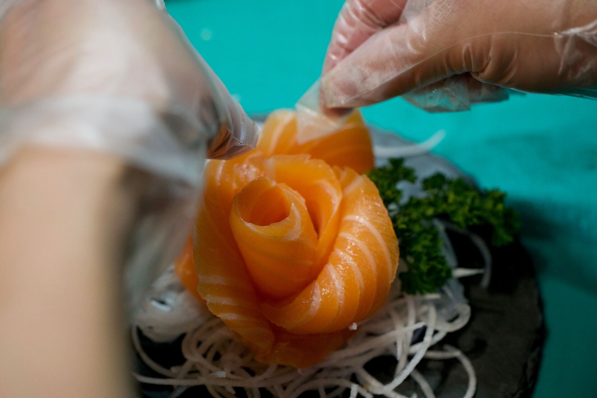 Ein Hauch von Kunst auf dem Teller