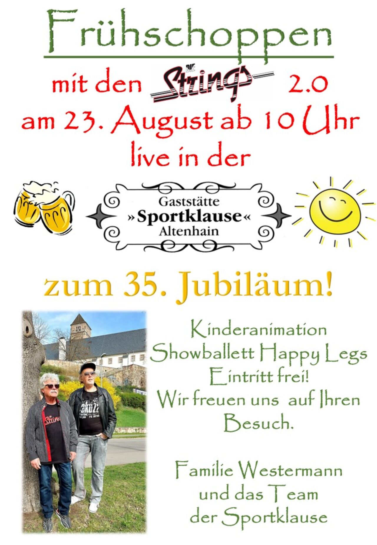 35 Jahre Sportklause