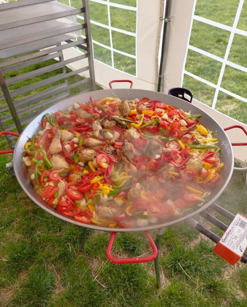 Paella entre Terre et mer