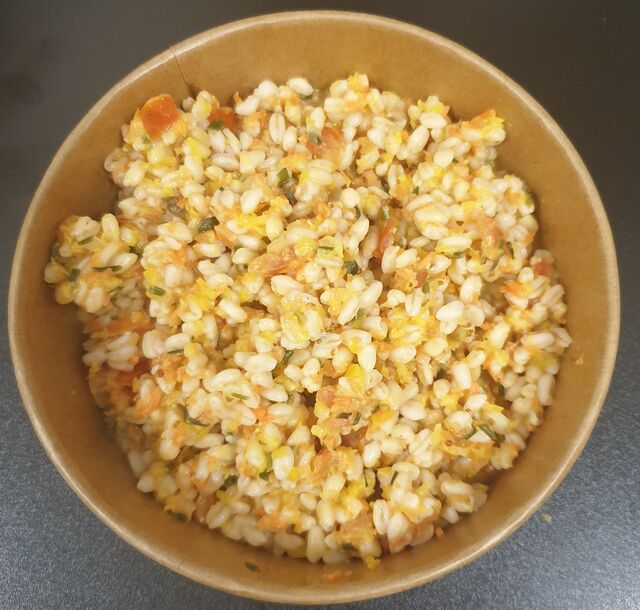 Blé aux petits légumes