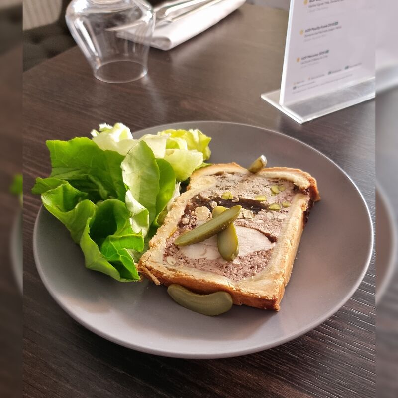 Pâté en croûte à la volaille pattes noires de Bourgogne
Carte été 2022