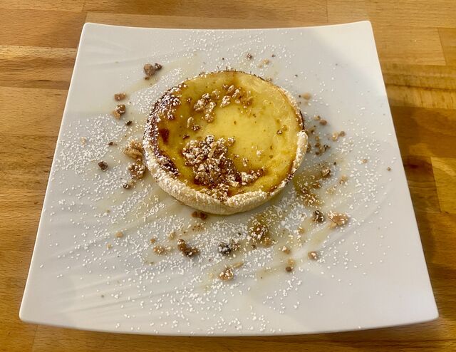 Tarte au flan pâtissier 