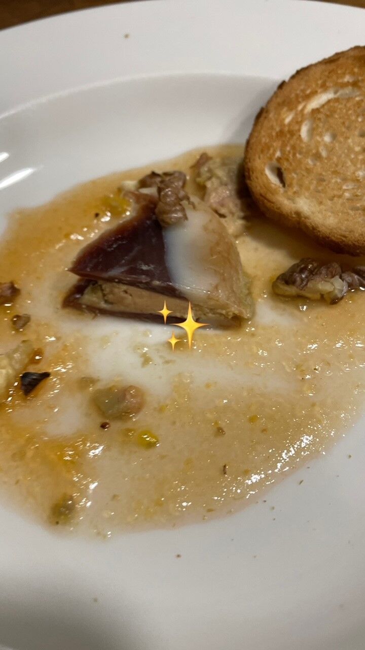 Magret fumé farcie au foie-gras fait maison