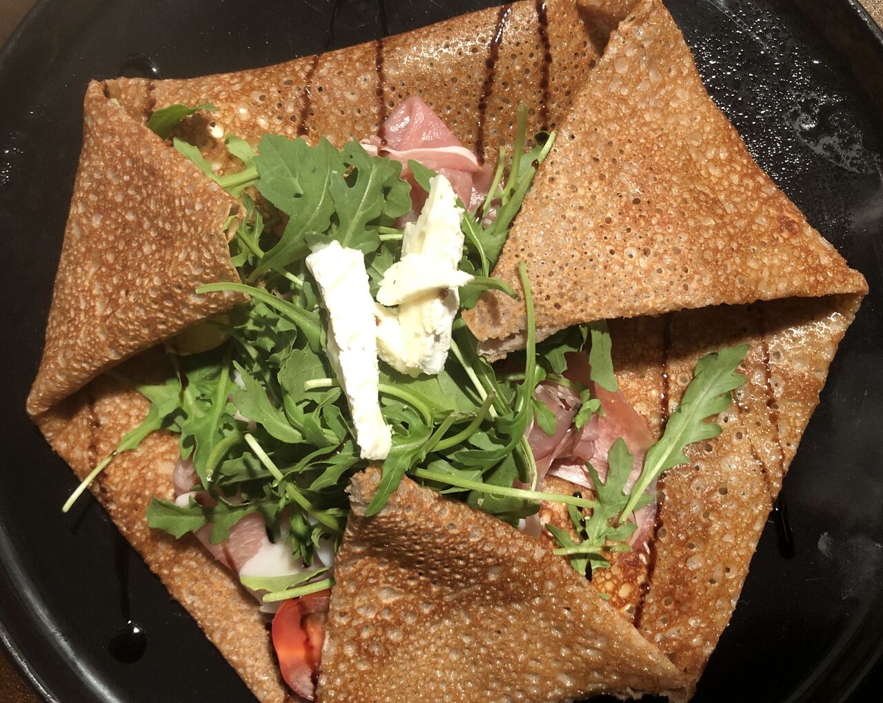 La briarde - Brie de Meaux, jambon sec