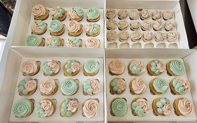 Cupcakes baby shower 