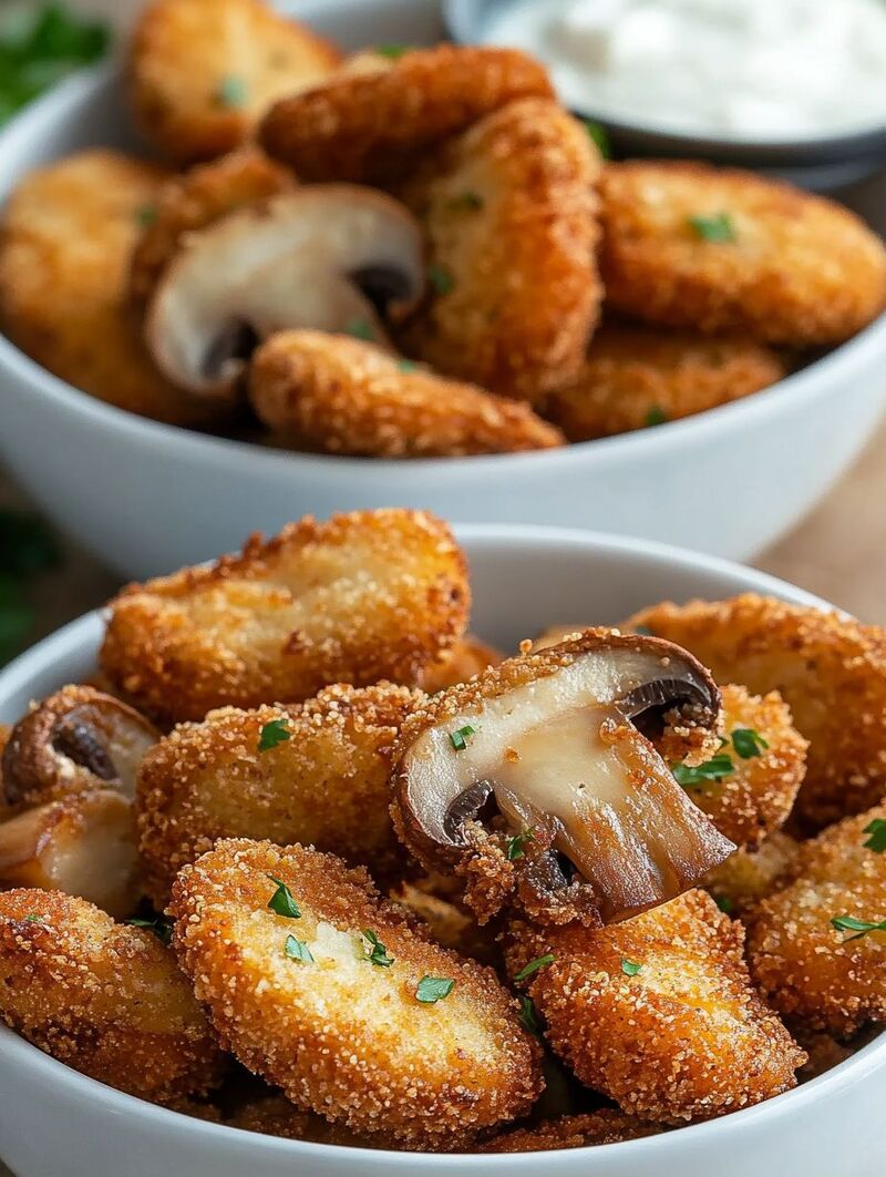 Crispy Breaded Mushroom / Cogumelos Panados
