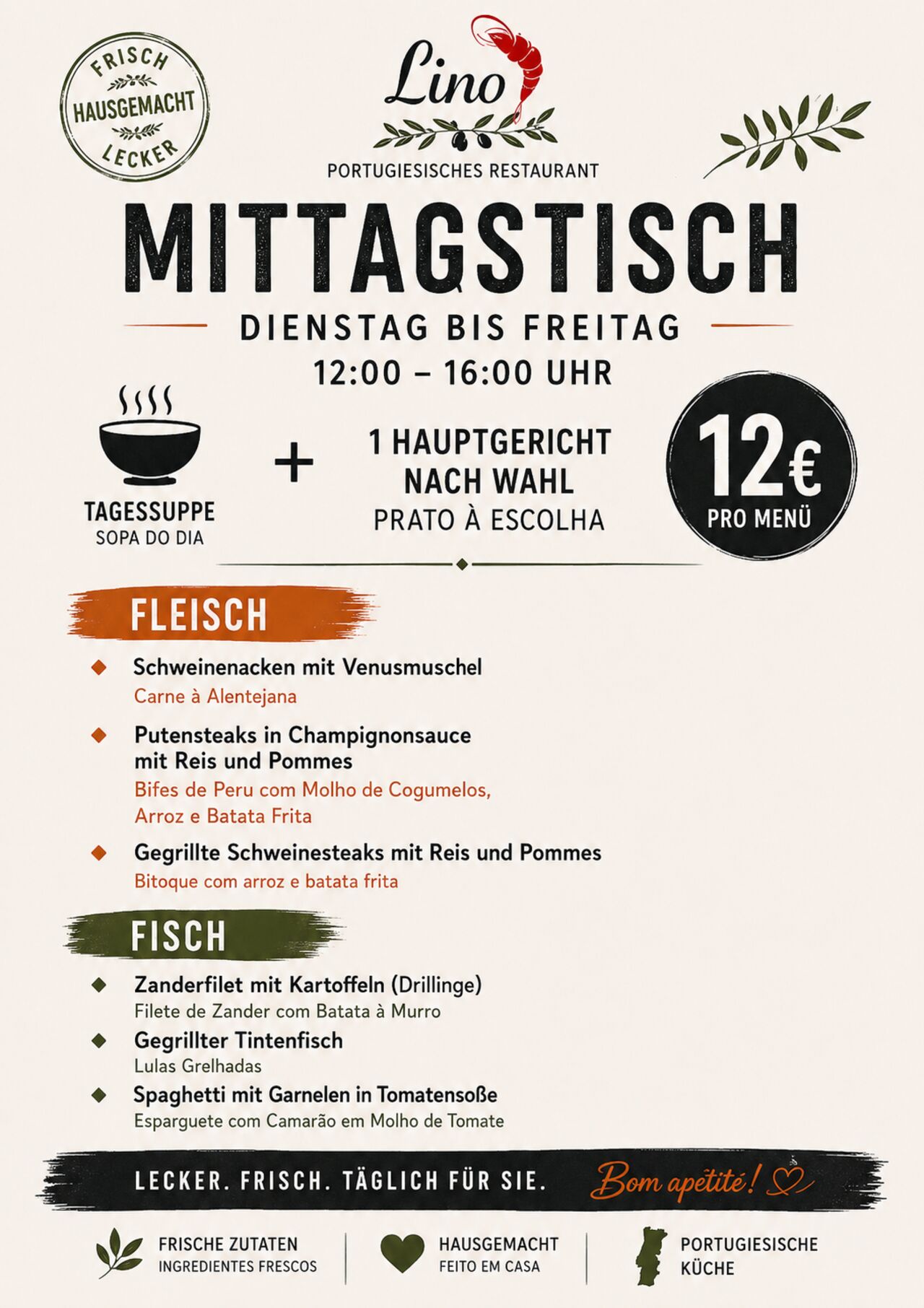 Mittagstisch