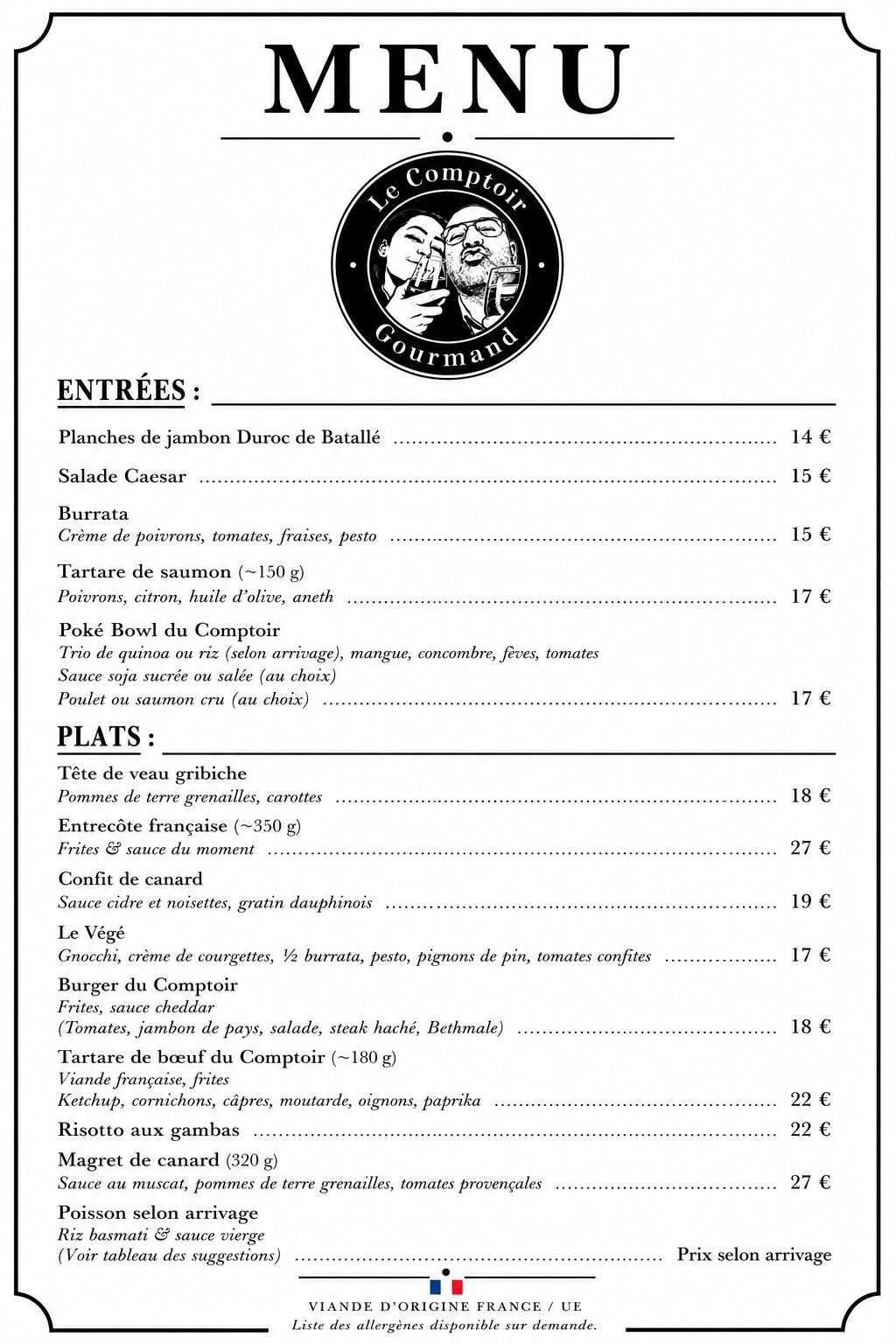 La carte