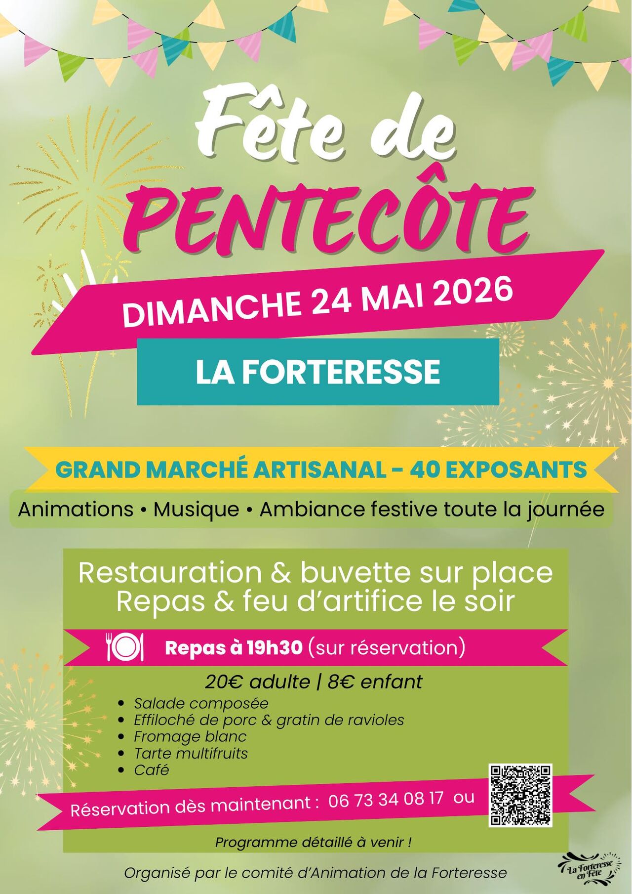 Fête de Pentecôte à La Forteresse 🎊