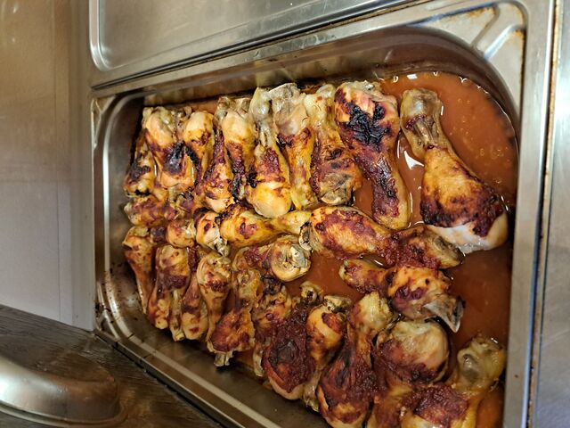 Kuřecí paličky na medu