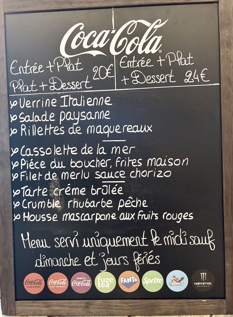 Menu du midi du 15/06 au 20/06