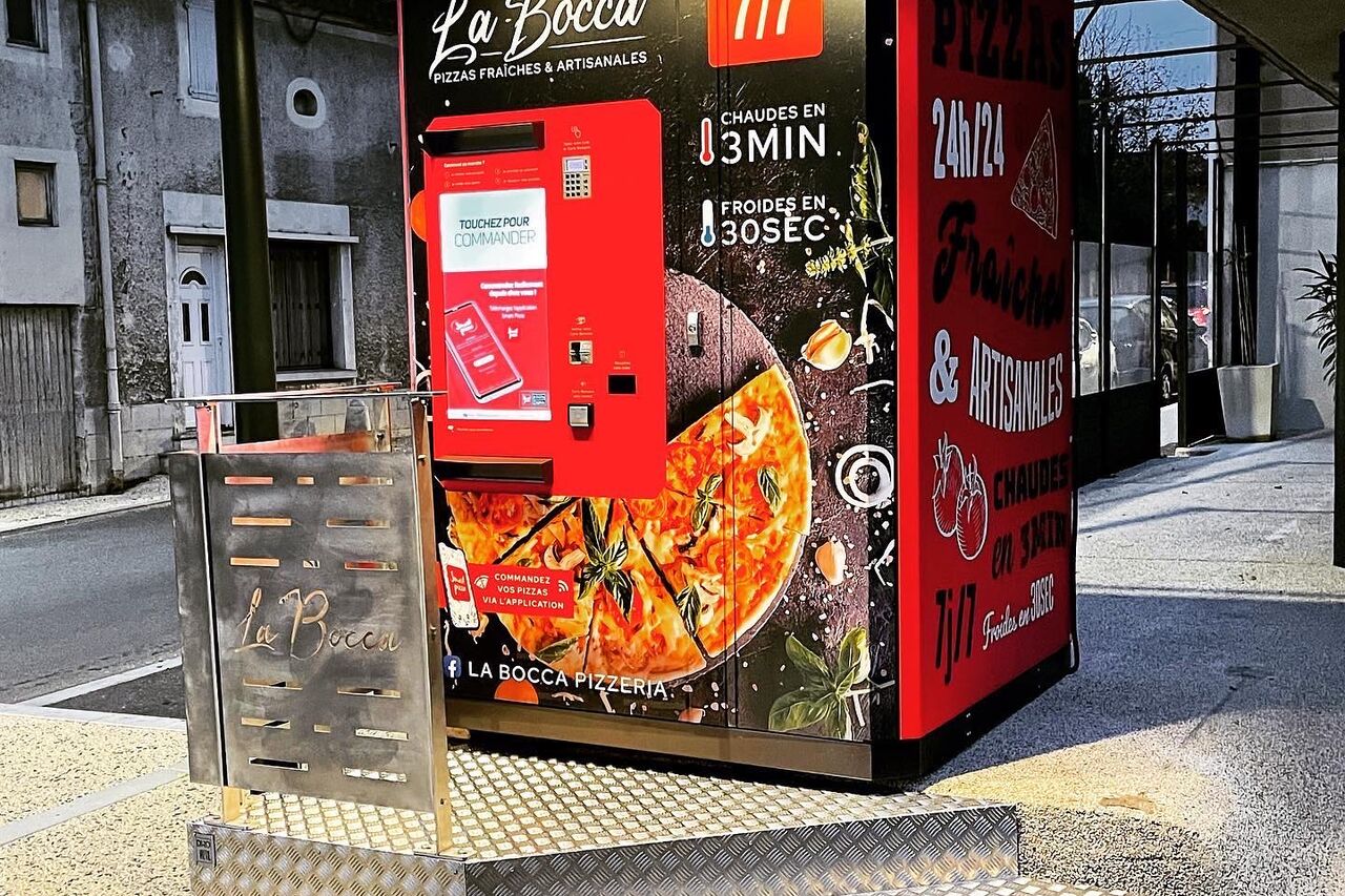 Distributeur pizza