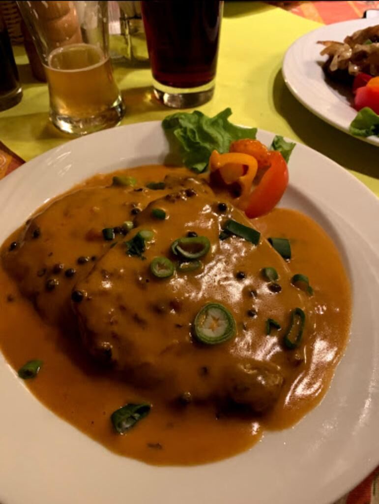 Pfefferrahmschnitzel