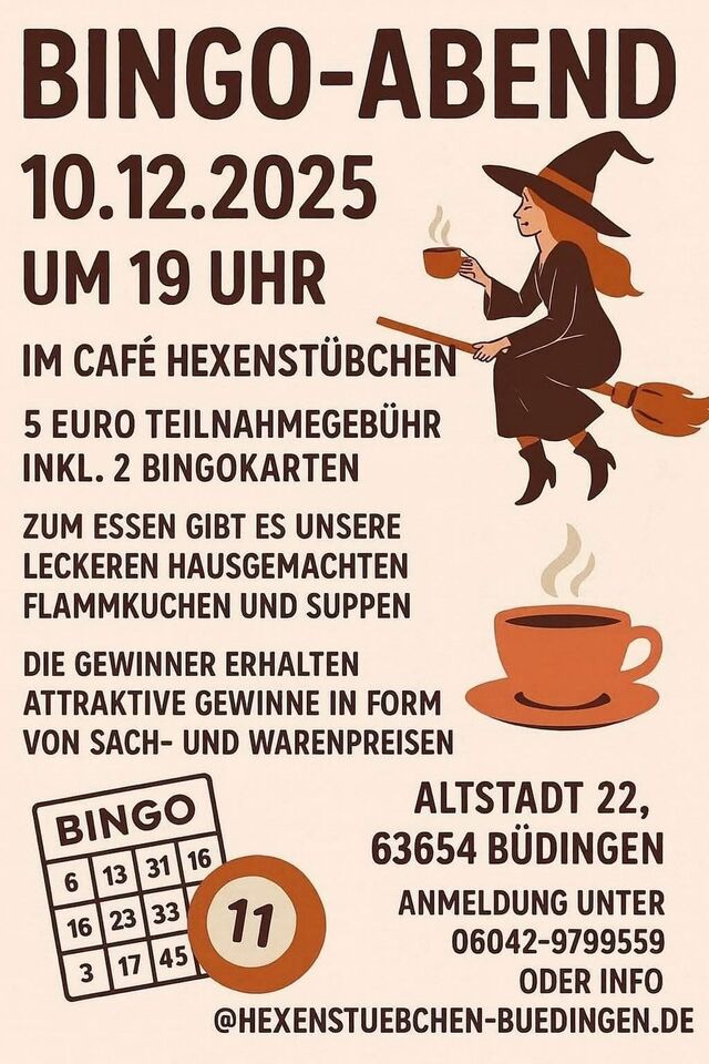 Bingo Abend 10.12.2025