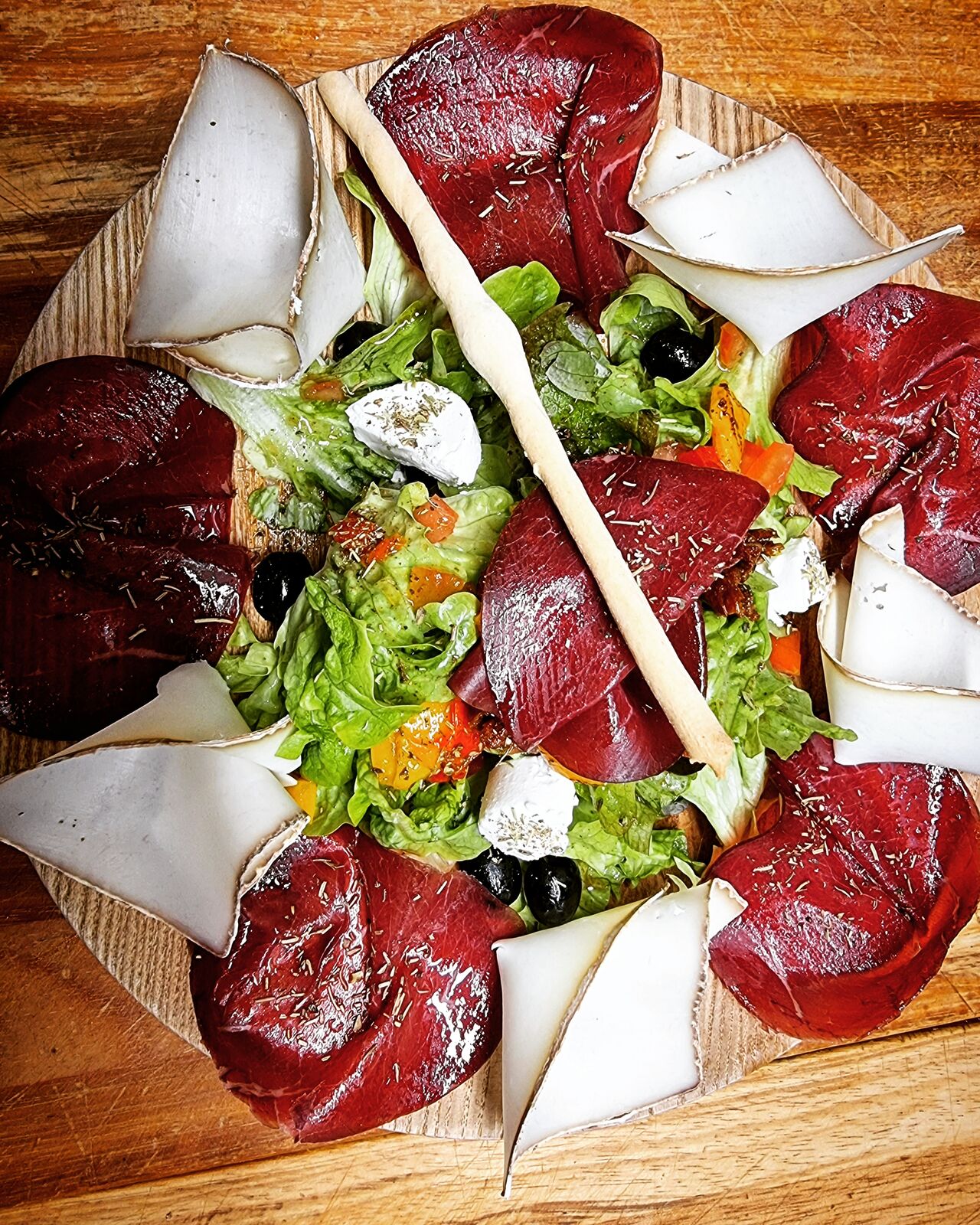 Salade bresaola 