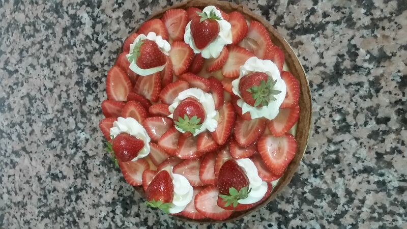 La tarte aux fraises