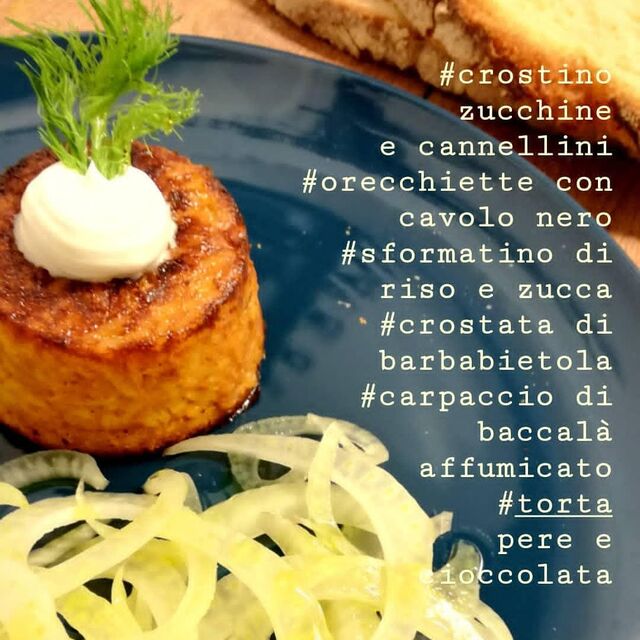 esempio di menù settimanale