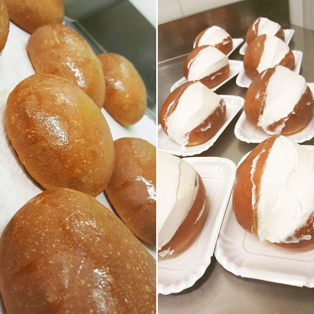 La nostra specialità Maritozzo con Panna