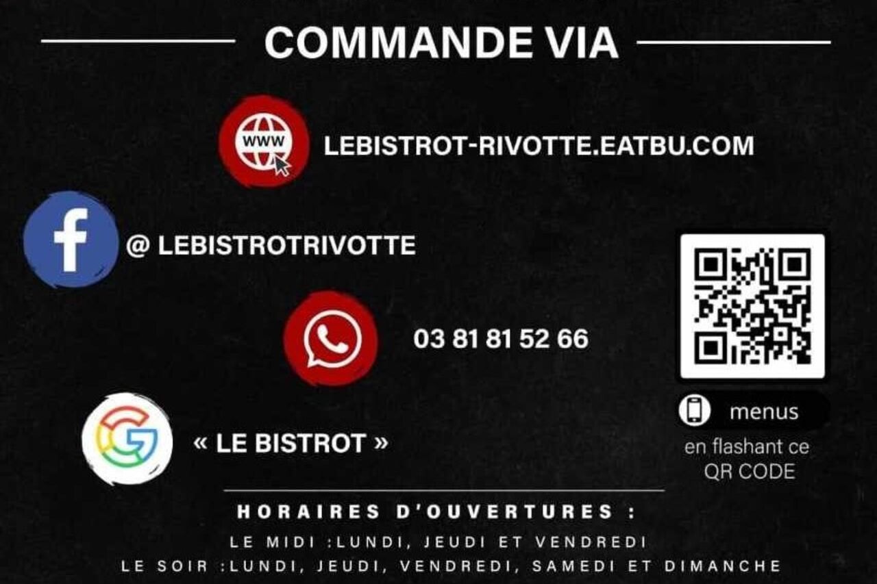 Notre service de commande en ligne et de livraison