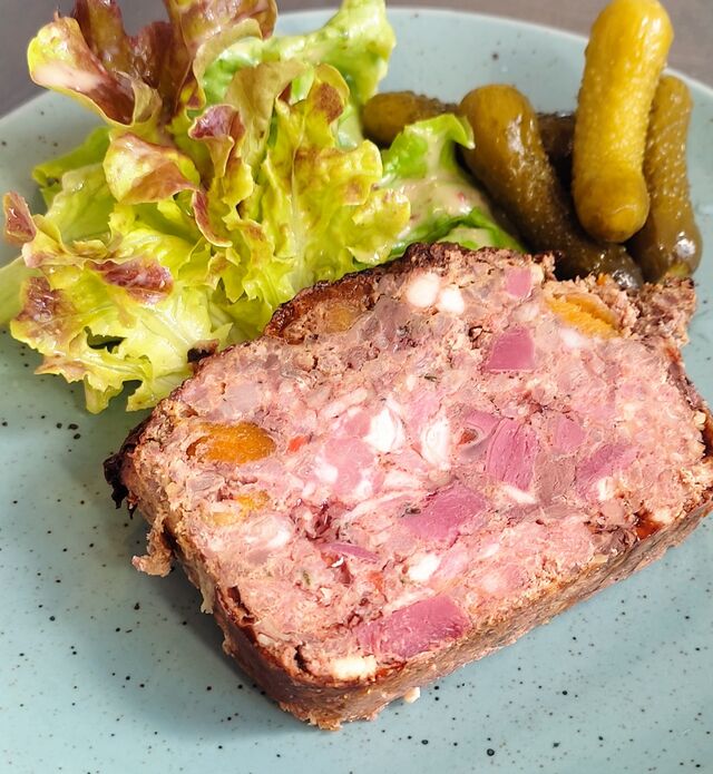 Terrine maison au gésier confit